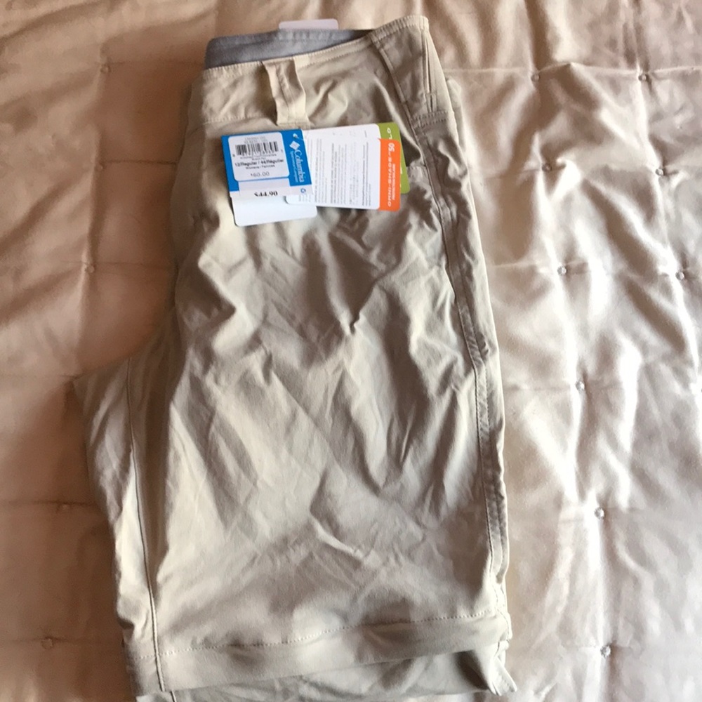 Columbia Omni shield size off pants upf 50